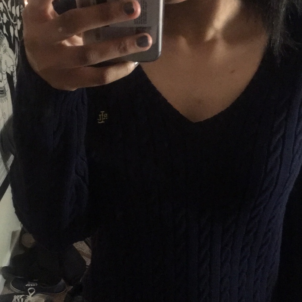 Ralph Lauren Navy Sweater